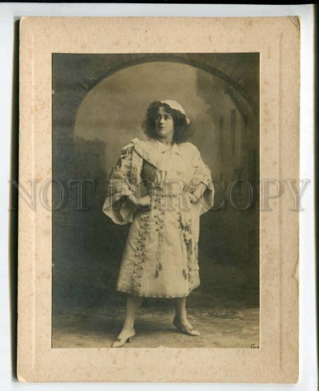 3073433 RETA WALTER Opera Star vintage REAL PHOTO