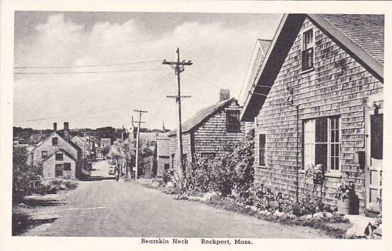 Massachusetts Rockport Bearskin Neck Albertype