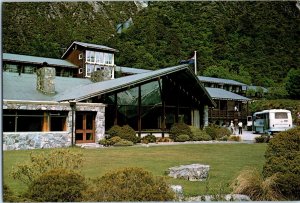 Mt Cook The Hermitage Canterbury New Zealand Postcard