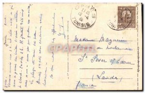 Old Postcard Tunisia Gabes Oasis Téboulbou