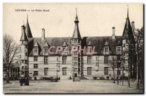 Old Postcard Nevers Ducal Palace