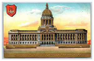 State Capitol Building Frankfort Kentucky KY UNP Gilt Embossed DB Postcard I18