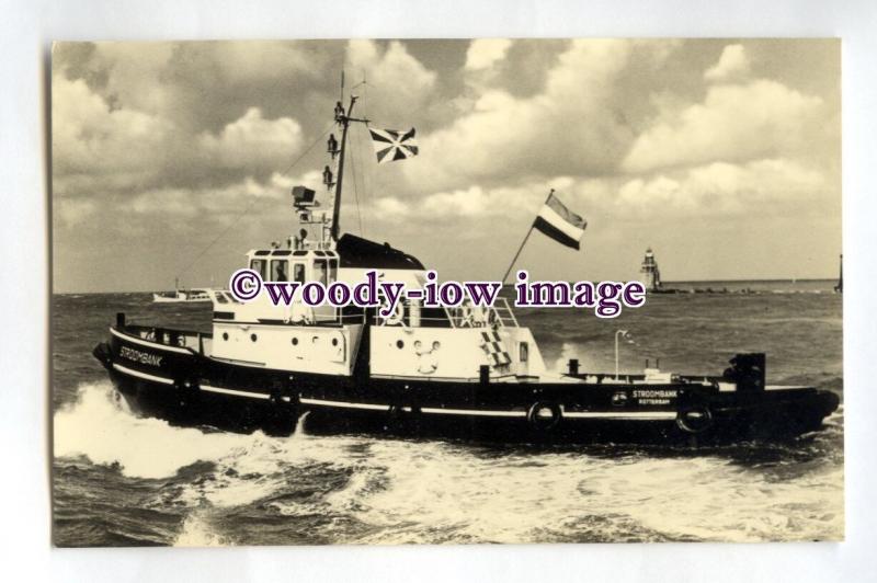 pf0306 - Dutch Tug - Stroombank , built 1964 - postcard