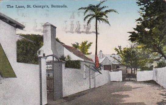 Bermuda St George's The Lane 1937