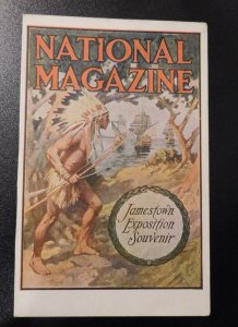 Mint USA Advertising Postcard National Magazine Jamestown Exposition Souvenir