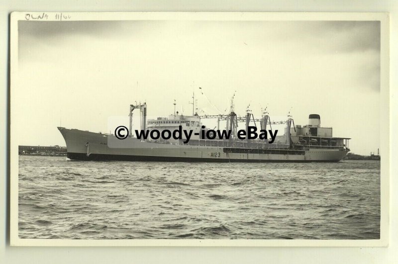na2041 - Royal Navy Tanker - RFA Olna - photograph