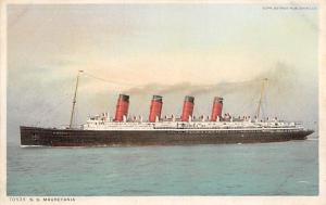 R.M.S. Mauretania Ocean Liner Ship Cunard Line Ship Steamer Unused 