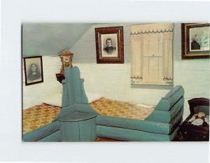 Postcard Twin Beds, Little Norway, Blue Mounds, Wisconsin