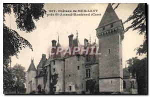 Postcard Old Chateau Meillant Pres St Amand Montrond Cher