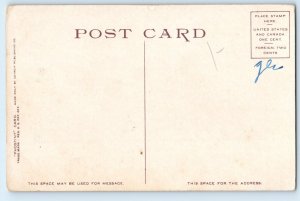 1910 Kansas City Missouri Postcard Pergola on The Paseo Building Field Phostint