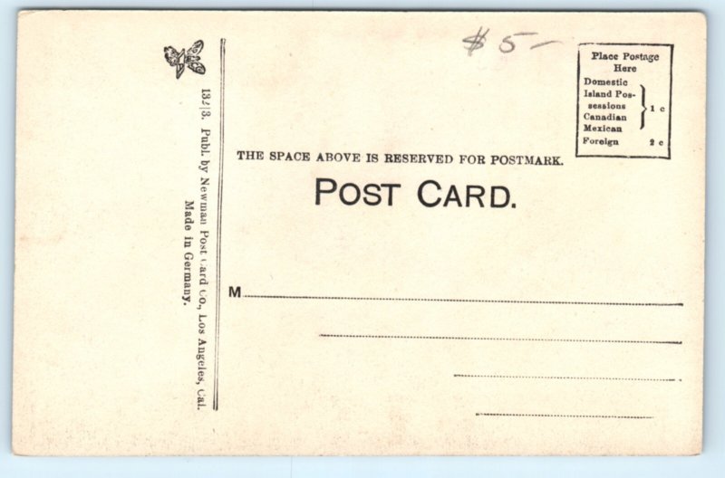 Tonopah NV Nevada Mining Town Postcard