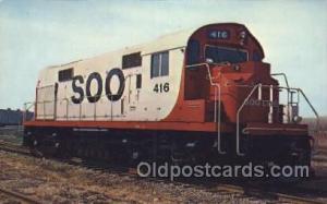 Soo 146 Train, Railroad Unused 