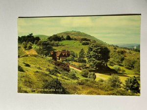 USED VINTAGE POSTCARD - THE BRITISH CAMP MALVERN HILLS     (KK588)