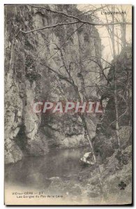 Postcard Old Vic Sur Cere Gorges Du Pas De La Cere