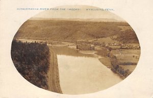 Susquehanna River from the Rocks real photo - Wyalusing, Pennsylvania PA  