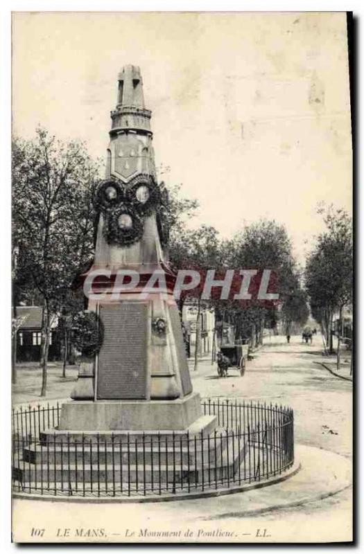 CPA Le Mans Le Monument de Pontlieue 