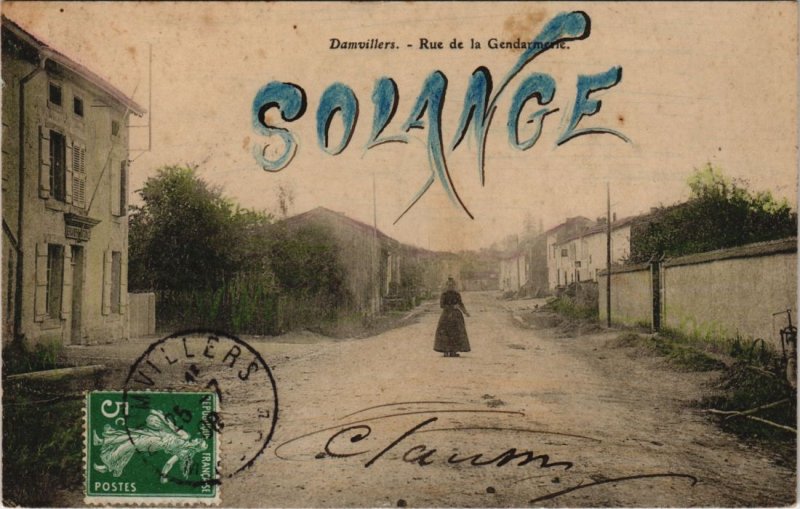 CPA Damvillers - Rue de la Gendarmerle (118608)