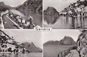 Switzerland Gandria Multi View  Real Photo