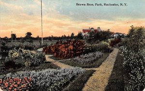 Brown Brothers park Rochester, NY, USA D.P.O. , Discontinued Post Office Post...