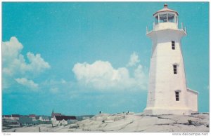 Lighthouse, Peggy's Cove, Nova Scotia, Canada, 40-60s