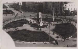 Istanbul Taksim Turkey Square Real Photo Vintage Postcard