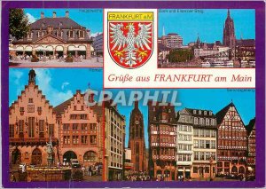 Modern Postcard Grube aus frankfurt am main