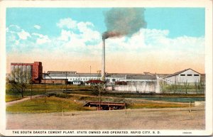 Postcard South Dakota Cement Plant in Rapid City, South Dakota