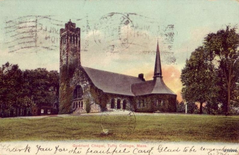 GODDARD CHAPEL TUFTS COLLEGE MEDFORD, MA 1907