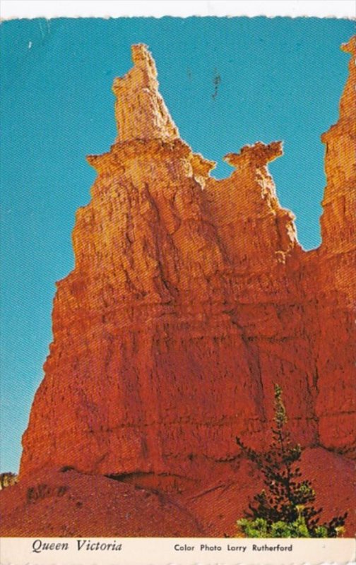 Utah Bryce Canyon National Park Queen Victoria Limestone Sculpture