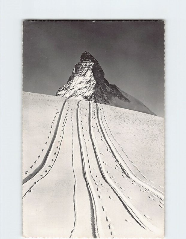 Postcard Riffelboden u. Matterhorn, Zermatt, Switzerland