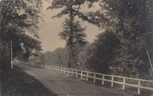 Unadilla Mountain Highway Suequhanna River USA Old Postcard