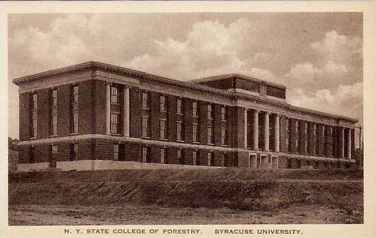 New York Syracuse University N Y State College Of Forestry Artvue