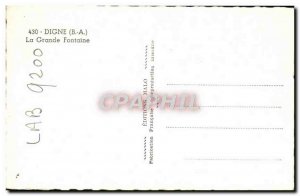 Modern Postcard Digne La Grande Fontaine