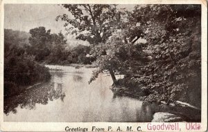 Panhandle Agricultural Mechanical College (PAMC)Goodwell OK Vintage Postcard E73