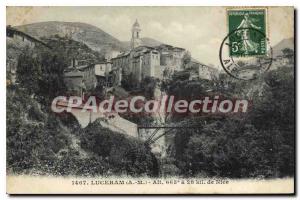 Postcard Old Luceram