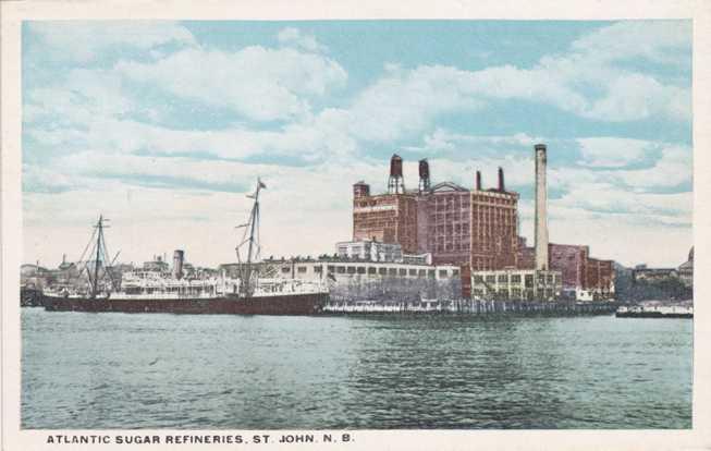 Atlantic Sugar Refineries - St John NB, New Brunswick, Canada - WB