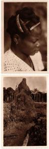 CENTRAL AFRICAN REPUBLIC C.A.R ETHNIC TYPES 26 CPA Vintage Postcards (L3533)