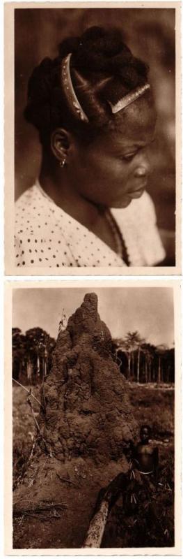 CENTRAL AFRICAN REPUBLIC C.A.R ETHNIC TYPES 26 CPA Vintage Postcards (L3533)