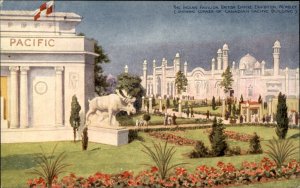 Wembley England Indian Pavilion British Empire Exhibition Vintage Postcard