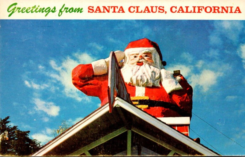 California Santa Claus Greetings