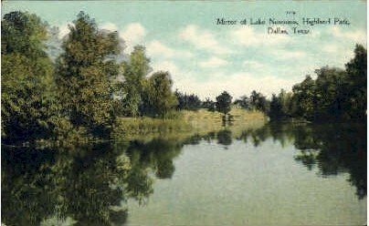 Mirror Of Lake Norcomis, Highland Park - Dallas, Texas