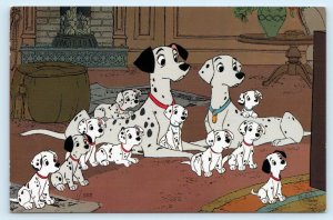 101 DALMATIONS Advertising Postcard~Limited Edition Cel PONGO & PERDITA 4x6