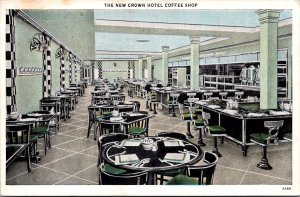 K12/ Providence Rhode Island Postcard c1920s The New Crown Hotel 372