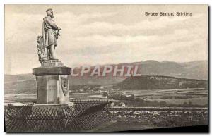 Old Postcard Statue Bruce Stirling