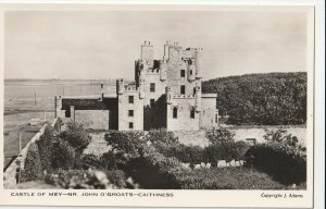 VINTAGE POSTCARD CASTLE OF MEY JOHN O' GROATS CAITHNESS RPPC c. 1920s