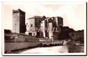 Old Postcard Montmajour Abbey twelfth century