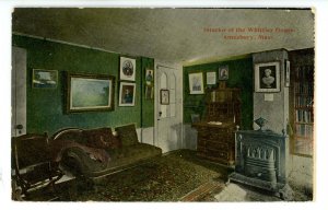 MA - Amesbury. John Greenleaf Whittier Home, Interior