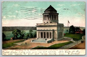 Civil War General  U.S. Grant Tomb  New York  Postcard  1907