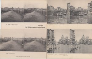 ITALY 344 Vintage STEREO Postcards pre-1940 (L5143)