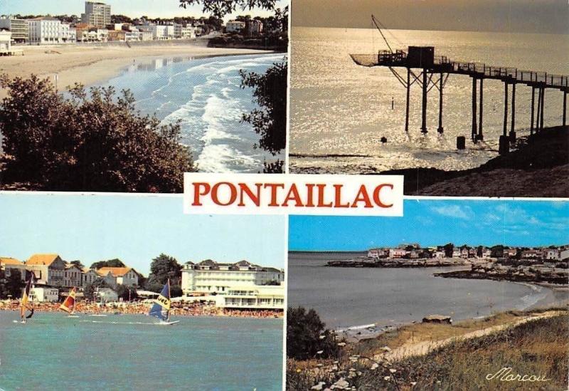 France Royan Pontaillac La Plage Vue Du Large Plage